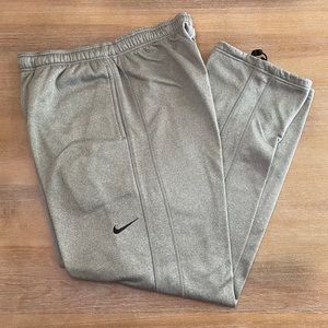 Men’s Nike gray training pants Large